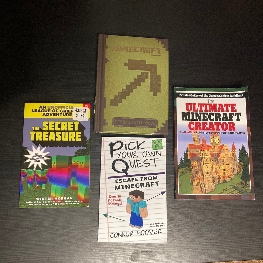 MINECRAFT BOOKS FRO KIDS